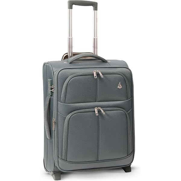 Valise Cabine VALENTINO Lexplor Carry On Trolley - Taille S - Couleur Noir (Nero) - Neuf Sous Emballage
