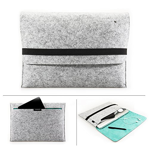 FORMGUT   MacBook Pro Tasche Filz 15 4 Zoll    Laptoptasche  Laptop Sleeve  Notebook H  lle  Businesstasche  Computertasche farbig  umweltfreundliche 