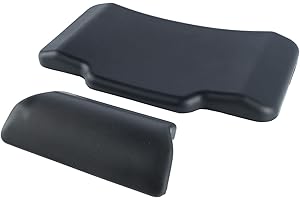 NAROOTE Pojemnik na bagaż Motocyklowy Tylna Podkładka, Wygodna Podkładka Podtrzymująca tylną skrzynię ze Skóry PU o Grubości 3 Cm do Motocykla