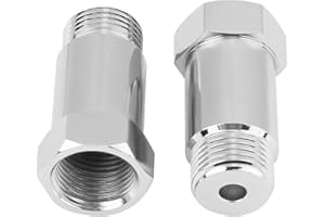 JNNJ 2 Pezzi Adattatore Del Sensore Dell'ossigeno, Adattatore Dell'estensore Del Sensore Di Ossigeno Di O2, Adattatore Distanziatore Del Sensore Ossigeno Di 45mm M18*1.5, Per I Sistemi Scarico Auto