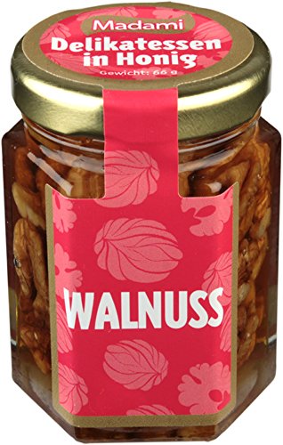 Preisvergleich Produktbild Madami Honig mit Walnüssen, Delikatesse in Honig
