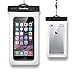 Produktbild Wasserdichte Hülle, Universal IPX8 Wasserfeste Tasche für Apple iPhone 7 / 7 Plus / 6s / 6 / 6s Plus / 6 Plus, Samsung S8 / S7 / S7 edge / S6 edge / S6 / S5 / Note 5 / 4, Smartphone unter 6 Zoll