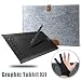 Produktbild Huion H610 Pro Graphics Drawing Tablet + Anti-fouling golve + 38,1 cm Wollfilz rutschsicher Tasche
