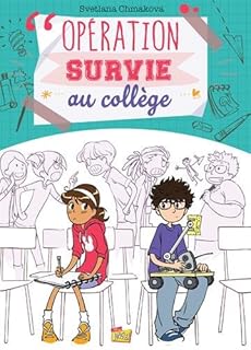 jaquette livre Opération survie au collège