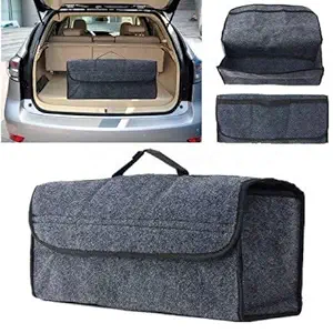 DEVICE OF URBAN INFOTECH Car Trunk Organiser Car Back Seat Storage Bag Collapsible Car Utility Accessories Car Seat Item Holder Box for Any Car (Car Boot Organiser)