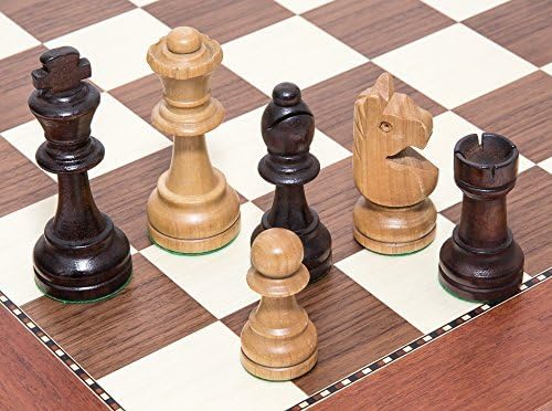 Bello Games The Elite Staunton Wooden Chessmen - Extra Heavily Weighted