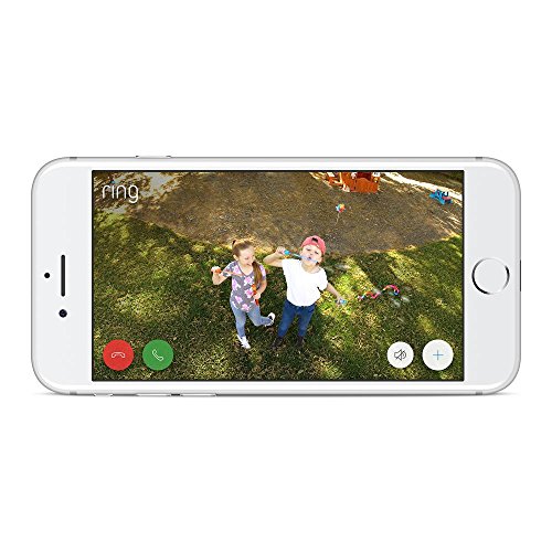 Ring Spotlight Cam Battery - HD Sicherheitskamera mit LED Licht, Sirene und Gegensprechfunktion, Batterie betrieben, w