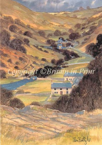 Britain in Print Monsel Dale Mounted Print. 10x8 inches