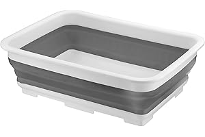 Dashmesh Onlines Folding Collapsible 10 Litre Washing Up Bowl