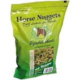 Horse Nuggets® Pferdeleckerli - 1kg Beutel - mit Kräutern (Brennnessel, Pfefferminze, Bergwiesenheu)