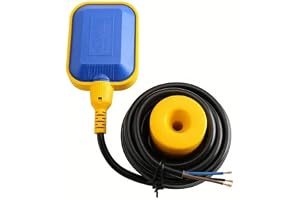 HYDRO FLOW Automatic Water Level Controller Float Switch | Motor Auto On/Off System for Water Tank | Fully Automatic Cut-Off Sensor with 3 Meter Wire (Pack of 1)