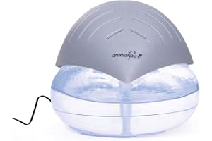 Aromahpure Air Revitalizer 1800ml Grey Air Humidifier with Built-in Blue LED Light & Wide Coverage Improves Air Quality, Room Moisture, neutralize Perfect for Home & Office