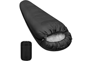 ArkCamp Sleeping Bag, Ultralight 3-4 Season Single Person Warm Sleeping Bag for Camping Waterproof Lightweight Indoor Outdoor Use for Adults Kids Teens in Hiking Backpacking Camping