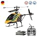 Produktbild 4.5 Kanal 2.4GHz RC ferngesteuerter XL Single-Blade Hubschrauber Helikopter mit 2,4GHz-Technik; UPGRADE EDITION mit HD Kamera-Set, inkl. CRASH-KIT, Fernsteuerung und Akku,