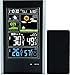 Price comparison product image ThinkGizmos Wireless Weather Station with Indoor/Outdoor Wireless Sensor And USB Charge Port – TG646 Weather Station Clock With Colour Icons For Forecasting/Temperature With Alerts/Humidity