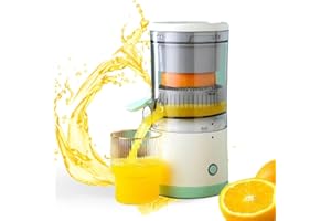 Presse-agrumes électrique, presse-fruits, presse-agrumes électrique rechargeable par USB, presse-agrumes portable, pour orange, citron, agrumes, raisin, citron vert, pamplemousse, pastèque