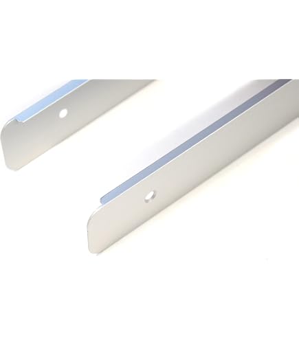 Baguette De Finition Aluminium Noir Pour Plan De Travail 38 Mm - Longueur 60 Cm - 11
