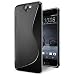 Produktbild HTC One A9s Hülle, Conie Mobile Ultra Slim Backcover Schutzhülle TPU Silikon Rückschale Cover in Schwarz