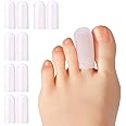 HioIoiH 10 Pack Gel Toe Protectors,Toe Protector for Toe friction Soft toe covers Toe guards Toe separators