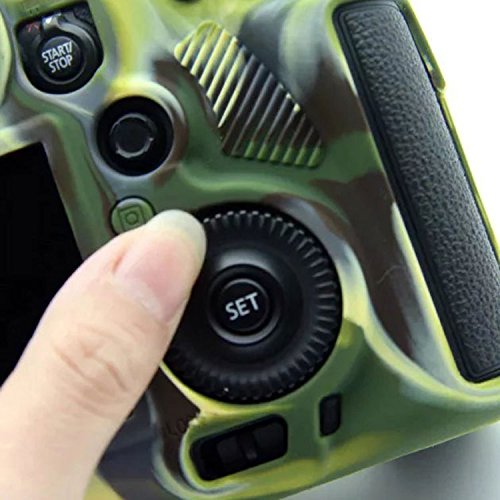 Crisant Case Cover For Canon EOS 5D Mark III Appareil Photo Num  rique Souple gel de TPU silicone Housse Protection coque   tui Pour Canon EOS 5D Mark III  Camouflage 