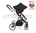 BLACK CARRERA SPORT 3-in-1 Baby Travel System/Pushchair/Pram/Buggy/Stroller