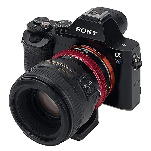 Fotodiox NIK G -NEX-DLX Adaptateur de Monture d objectif DLX pour Appareil Nikon G Sony E - Noir