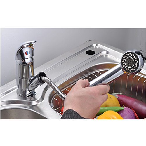 Baytter Einhebel Waschtischarmatur Wasserhahn Spültisch Küche Waschtisch Armatur Wasserkran Waschenbecken - 4