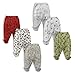 Nammababy Unisex Kid's Pajama with Booties 2196858685867 Multicolor 6-9 months
