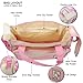 5pcs Baby Nappy Changing Diaper Bag SET & 1pcs Special Bag Organiser by BabyHugs - 6PCS in total (Sage Green)