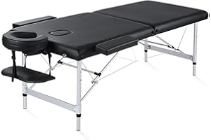 CHRUN Tavolo Massaggio Portatile Lettino Professionale Ampio 84in Letto per Extension Ciglia Lettino Viso Lettini SPA Estetista Regolabile in Altezza Borsa per il Trasporto e Accessori