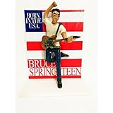 Action-Figure von Bruce Springsteen m Cover des Albums Born in the U.S.A.