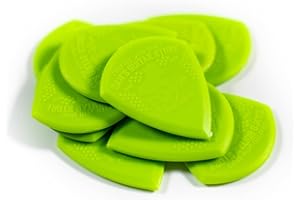 Dan's Guitar Store The Precision Pick Mini zestaw 10 kostek do gitary o wysokiej przyczepności, bardzo precyzyjna i wysoka widoczność