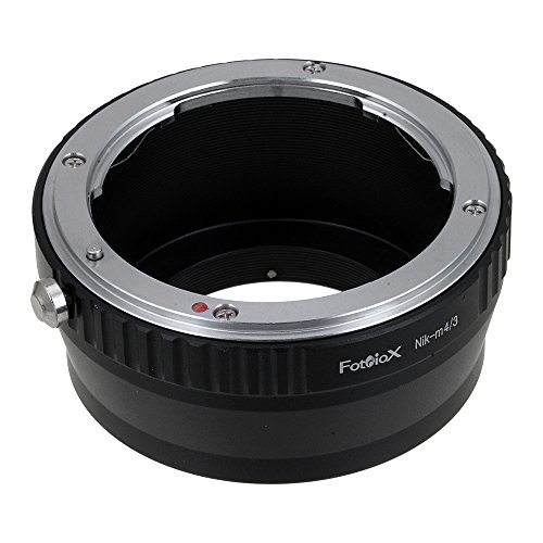 Fotodiox Adaptateur de monture d objectif pour Objectif Nikon F    Cam  ra Num  rique sans Miroir -Mirrorless Digital Camera  Syst  me Micro Four Thirds -MFT  Micro 4 3  comme Panasonic Lumix G DMC-GH4 et Black Magic Pocket Cinema Camera