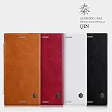 Sony Xperia XZ Premium Hülle, TopACE® Hochwertigem Flip Case / Hülle / Tasche/ Schutzhülle Für Sony Xperia XZ Premium (Schwarz) - 