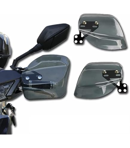 Hepco&Becker handbescherming - links en rechts - zwart - Quispel Motor