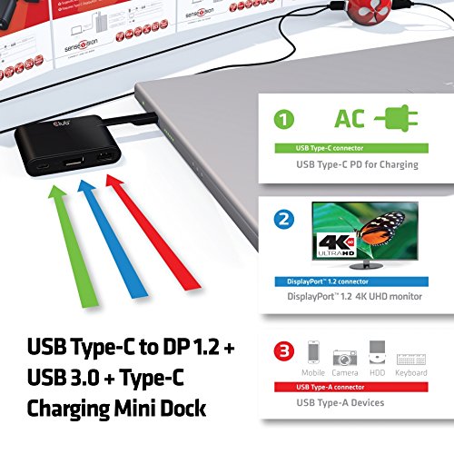 Club3D USB Type C to DP 1.2 + Charging Mini Dock reviews Club3D USB Type C to DP 1.2 + Charging Mini Dock