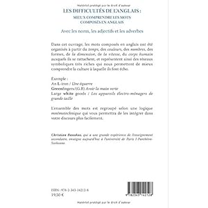Les difficultés de l'anglais :: Mieux comprendre les mots composés en anglais Avec les noms, les adjectifs et les adverbes