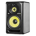 KRK-RP10-3-G3-Studio-Monitor-Stativ-Set-2-aktive-Studio-Monitore-inklusive-2-Stativen-110-Watt-prziser-und-kraftvoller-Sound-3-Wege-Monitor-fr-Profis-und-ambitionierte-Musiker