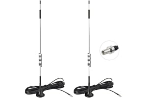 Bingfu 4G LTE 7dBi magnetyczna podstawa TS9 antena 2-pak do MiFi Hotspot Router USB Modem Netgear LB2120 Nighthawk M1 MR1100 M2 MR2100 AC785 AC797 AC790 AC810 Huawei E5577 E5573 E5 E573 E573 5785 E8372 E3372