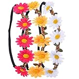 Bandas para la cabeza florales con diseño simple, dulce, elegante, que te ves encantador y llamativo.