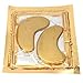 LuckyFine 10 pairs Premium Crystal Collagen Eye Mask Gold Patch Anti Ageing-Wrinkle Bags