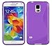 Produktbild Cadorabo Silikon Hülle für Samsung Galaxy S5 / S5 NEO in Flieder Violett