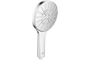 GROHE Rainshower SmartActive 130 mm, Teleducha 3 chorros, Cromo, 26544000