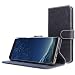 Produktbild Galaxy S8 Plus Hülle, Snugg Samsung Galaxy S8 Plus Handyhülle mit Kartenfach und Standfunktion - Flussblau , Legacy Range