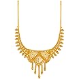 P.C. Chandra Jewellers 22k (916) Yellow Gold Necklace for Women - 8.91 Gram