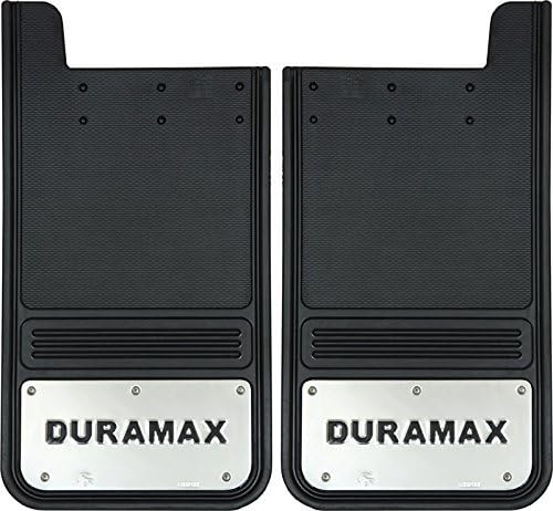 Gatorback Chevy Duramax Truck Mud Flaps - Rear Pair by Truck Hardware
