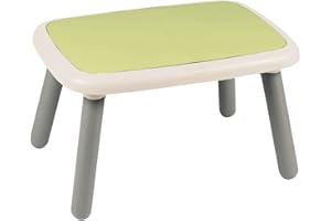 Smoby - Tavolo Life Kid, plastica riciclata, per bambini dai 18 mesi, colore biancoe verde, 7600880408