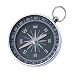 Generic Aluminum Mini Keychain Ring Precise Compass Metal Accurate Compact Outdoor Hiking RS.180.00