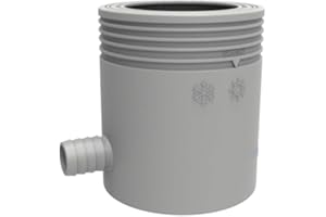 Marley Regensammler Nennweite: 105 mm, Filter, Grau für Fallrohre mit Ø 80 - 105 mm Witterungsbeständig, UV-beständig