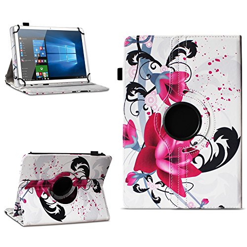 Odys Thor 10 plus 3G Robuste Universal Tablet Schutzhülle aus hochwertigem Kunstleder Hülle Tasche Standfunktion 360° Drehbar kombiniert Schutz und Design in 9 verschiedenen Farben Cover Case Universal Schutzhülle , Farben:Motiv 7
